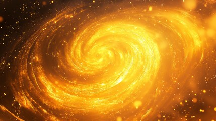 Poster - Abstract golden spiral swirl background