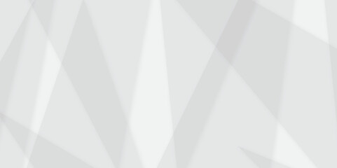 Poster - Abstract white and gray line background design. abstract white and grey on light silver background modern design. Low poly vector illustration. triangle pattern gradient background.
