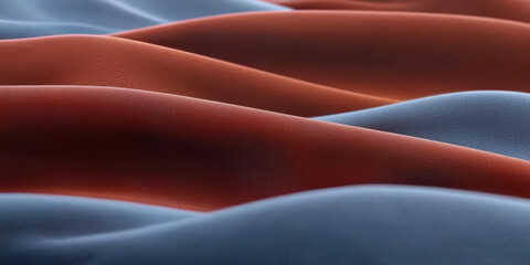 Poster - Explore the Elegant Flow of Fabric Waves: A Captivating Visual Journey Through Texture, Color, and Design Aesthetics for Modern Lifestyle Inspiration