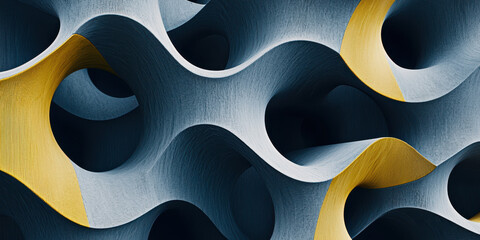 Poster - Explore a Captivating Wave of Colors: An Abstract Graphic Resource Featuring Fluid Forms and Dynamic Textures for Creative Applications
