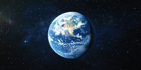 Wall Mural - Earth View from Space