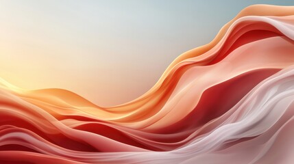 Poster - Abstract Red Smoke Textures for Dramatic Backgrounds