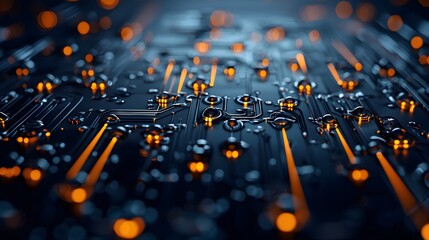 Poster - Futuristic holographic interface showcasing real time AI powered global water crisis monitoring and clean water access initiatives  Advanced digital network connecting data analytics