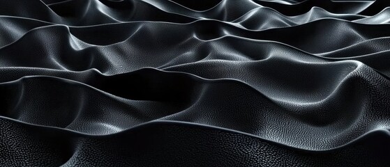 Aufkleber - A black and white image of a wave with a lot of detail