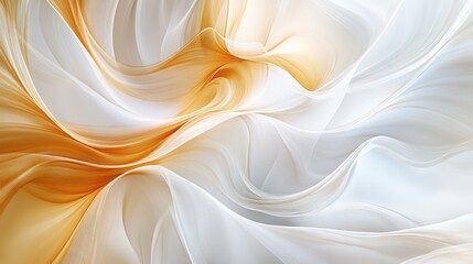 Poster - A tranquil abstract background with flowing curves and gentle transitions of color, evoking a sense of peace and fluidity.
