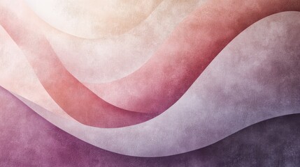 Wall Mural - Abstract background shows multiple layers with curved pastel colors