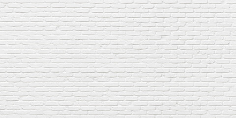 Wall Mural - whitewashed brick wall, bright masonry texture as background