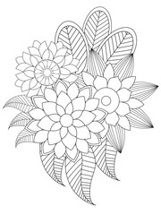 Wall Mural - Print
You sent
Flowers Coloring Pages For Adules