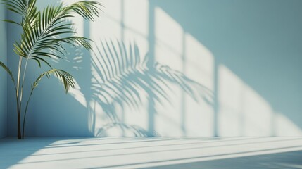 Wall Mural - Serene Room with Sunlight