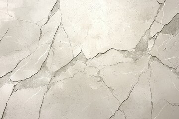 Poster - detailed full-frame shot of a cracked stone surface featuring a blend of textures and subtle color v