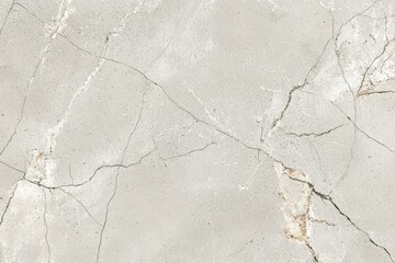 Poster - A detailed close-up of a cracked marble surface, showcasing its intricate veins and patterns, creating a textured background with an aged and natural aesthetic appeal.