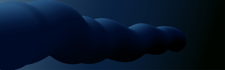 Poster - Abstract trendy 3d wavy fluid background wallpaper. Gray gradient color 3d fluid liquid wallpaper background. Abstract 3d landing page template. Website concept, flyer, brochure, banner background