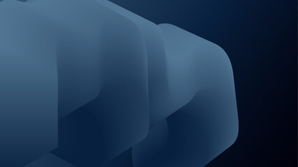 Poster - Abstract trendy 3d wavy fluid background wallpaper. Gray gradient color 3d fluid liquid wallpaper background. Abstract 3d landing page template. Website concept, flyer, brochure, banner background