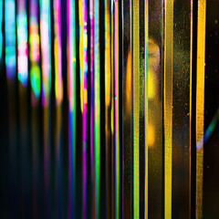 Wall Mural - Close-up of colorful vertical lines. Abstract background