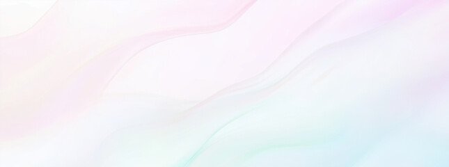 Poster - Abstract holographic pastel-colored background