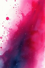 Wall Mural - Colorful abstract watercolor background with red and blue tones