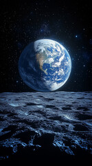 Wall Mural - Planet Earth in Space