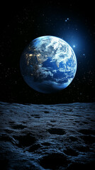 Wall Mural - Planet Earth in Space