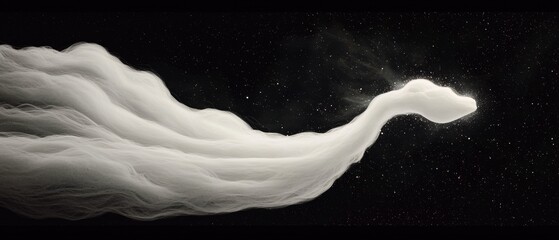 Poster - Galactic filaments connecting cosmic structures outer space digital art nebula environment abstract viewpoint