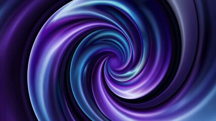 Poster - swirling blue and purple abstract pattern, vibrant energy concept