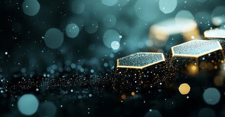 Aufkleber - the background of a motherboard circuit highlights a detected virus, alongside concepts of cyber att
