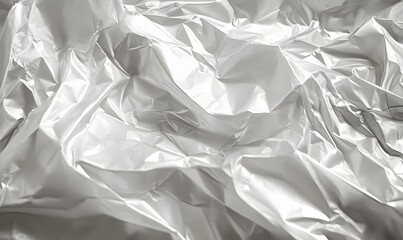 Poster - Abstract background with folded paper texture in monochrome tones offering soft light
