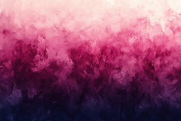 Poster - Abstract painting with a gradient of pink, purple, and dark blue hues, creating a textured, brushstroke effect.