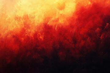 Aufkleber - Abstract fiery texture, gradient from yellow to dark red, resembling molten lava or a fiery sunset.