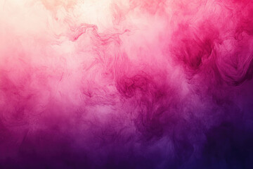 Poster - Abstract image of swirling pink and purple ink creating a dreamy, ethereal effect.