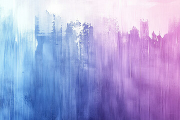 Poster - Abstract art featuring a gradient of blue and purple hues, created with textured brushstrokes.