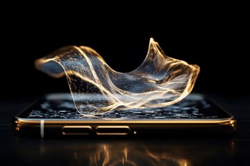 Poster - The technology background of big data information flow is rooted in stock