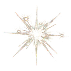Wall Mural - png star light sparkle effect chandelier decoration fireworks.