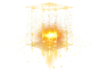 Wall Mural - light chandelier lighting crystal.