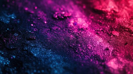 Poster - A colorful background with a purple and blue hue