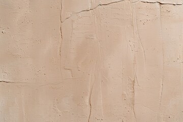 Wall Mural - Pastel Beige Concrete Textured Background with Copy Space