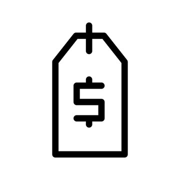 Price Tag Icon Vector Symbol Design Illustration
