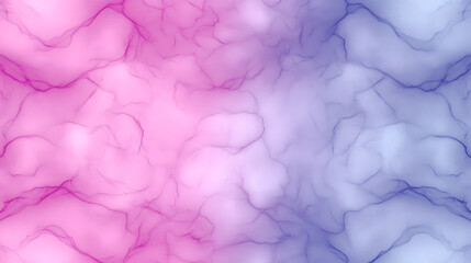 Poster - Ethereal Pink and Blue Abstract Design Ink Wash Fluid Art Gentle Color Blend Dreamy Texture Background.