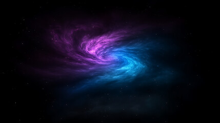 Poster - ethereal swirls of cosmic dust and galactic light creates a mesmerizing celestial display.