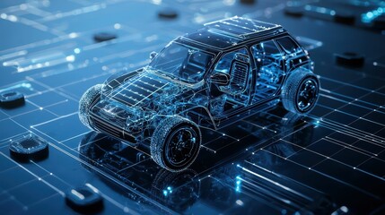 Poster - Creative Engineering Blueprint of an Eco-Friendly Vehicle Concept