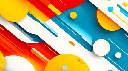Poster - Abstract background modern technology future graphics, gradient abstract PPT background