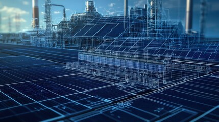 Poster - Innovative Engineering Blueprint of Solar Power Technology Concept