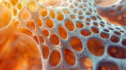 Poster - High Detail of Connective Tissue Structure in Abstract Visualization