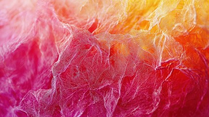 Poster - High Resolution Photograph of Colorful Tissue Textures in Detail