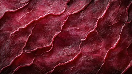 Poster - Intricate View of Scar Tissue with Dramatic Lighting Effects