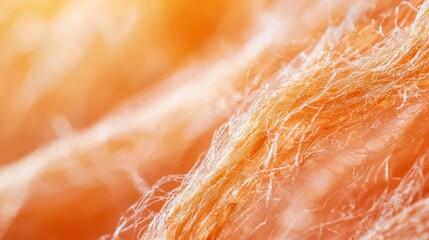 Poster - Macro Perspective of Fibrous Tissue with Soft Bokeh Background