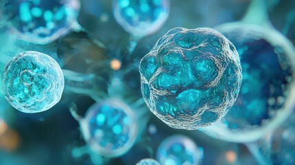 Poster - Vivid Artistic Capture of Tissue Cells in Modern Visualization Techniques