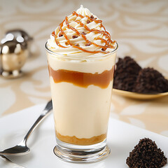 Wall Mural -  butterscotch pudding parfait