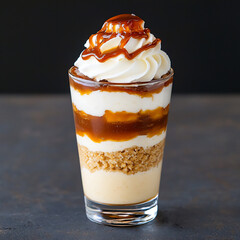 Wall Mural -  butterscotch pudding parfait