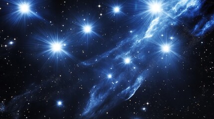 Wall Mural - 宇宙空間と星