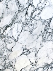 Poster - Elegant Marble Surface with Intricate Veins and Patterns for Design : Generative AI